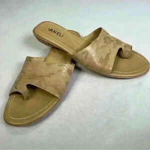 Van Eli‎ Camouflage Tan Slide Sandals